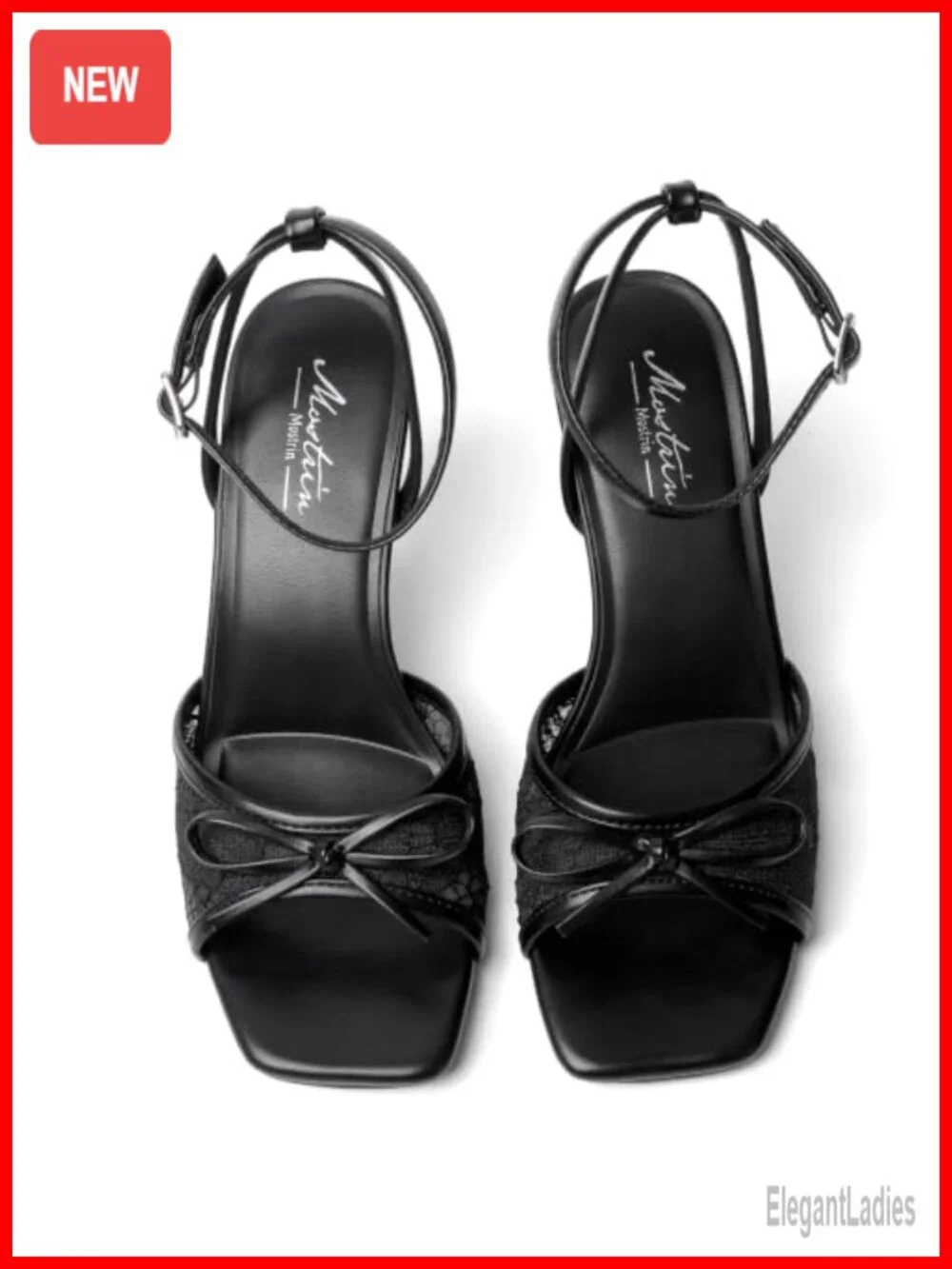 Women's Chunky Heel Strappy Sandals Open Square Toe Ankle Strap Party Wedding